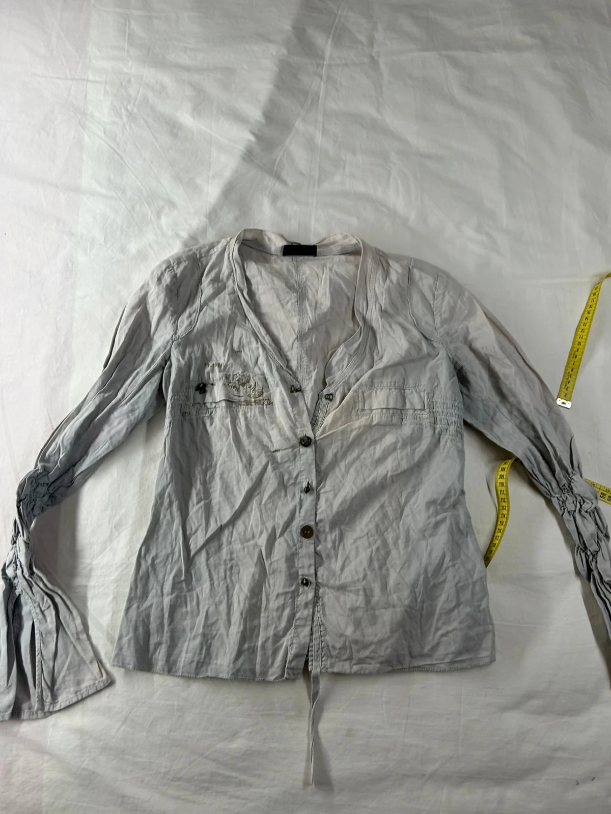 Chemise vintage ikks grise